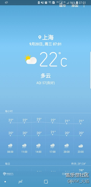 天氣貌似不準(zhǔn)啊