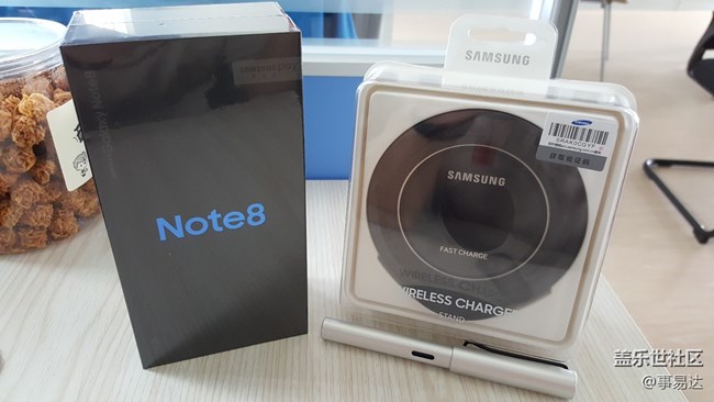 王者歸來 蓋樂世 Note 8 首發(fā)開箱