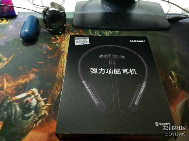 三星彈力耳機u flex開箱