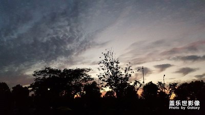 【光影交錯的世界】+隨拍晚霞