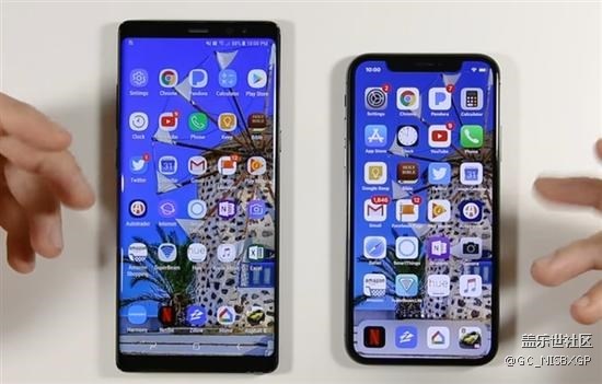應(yīng)用流暢度測試：三星Note8對比iPhone X！