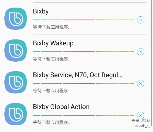 bixby已經開始推送了？