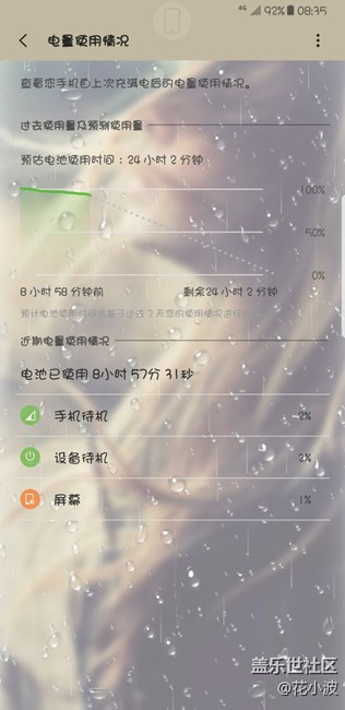 耗電問題，你們的怎么設(shè)置的