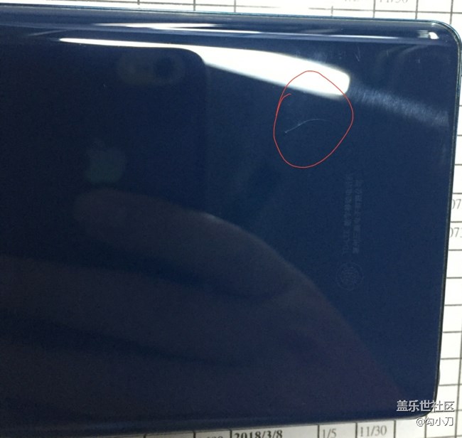 note8后蓋很容易刮花