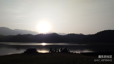 捕捉日落的瞬間