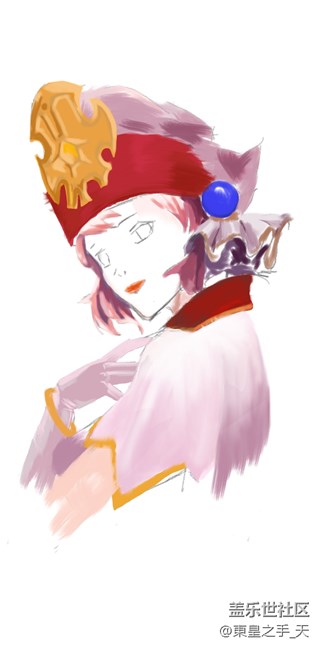 sketchbook note8繪畫教程_線搞+前期上色(1)