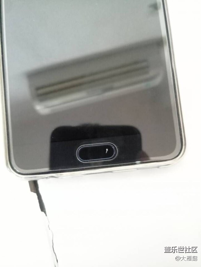 home鍵掉了一點漆，然后指紋識別不能用了，如何修理??？