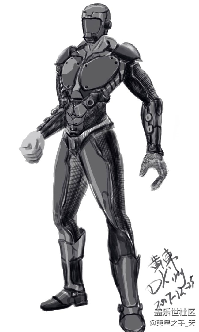 note8 手機(jī)繪畫 未來戰(zhàn)士(2)  視頻