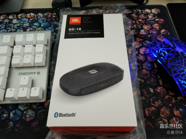 藍牙音響小黑開箱