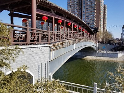 首都護城河景象