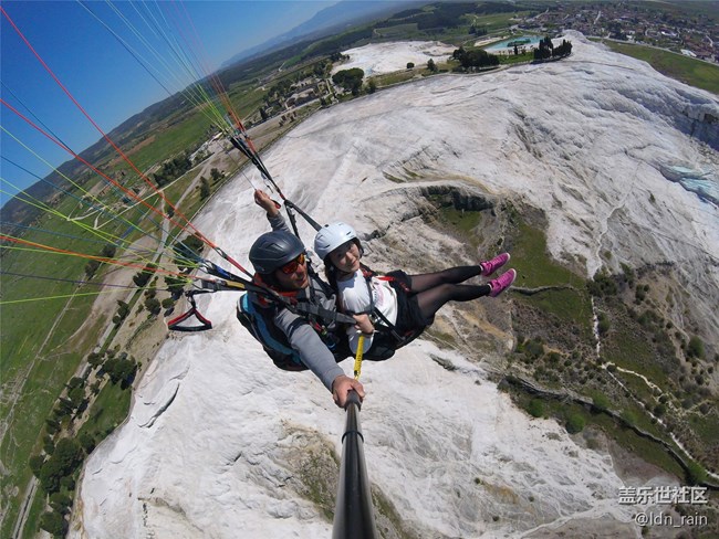 小妮子的浪漫土耳其之旅-滑翔傘