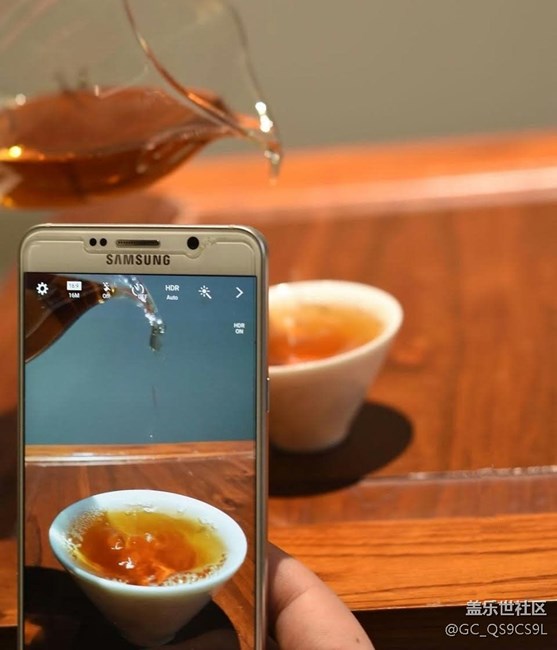 note5與茶的壁紙