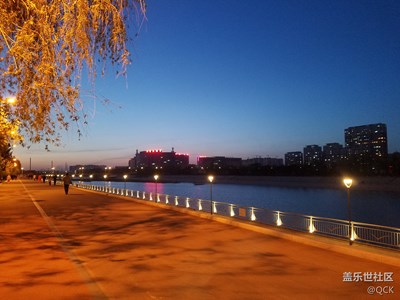 黃昏中