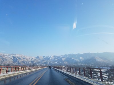 雪后、冬陽、希望、前方！