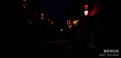 家鄉(xiāng)古鎮(zhèn)夜景