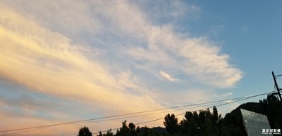 晚霞