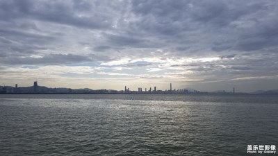 清晨深圳灣