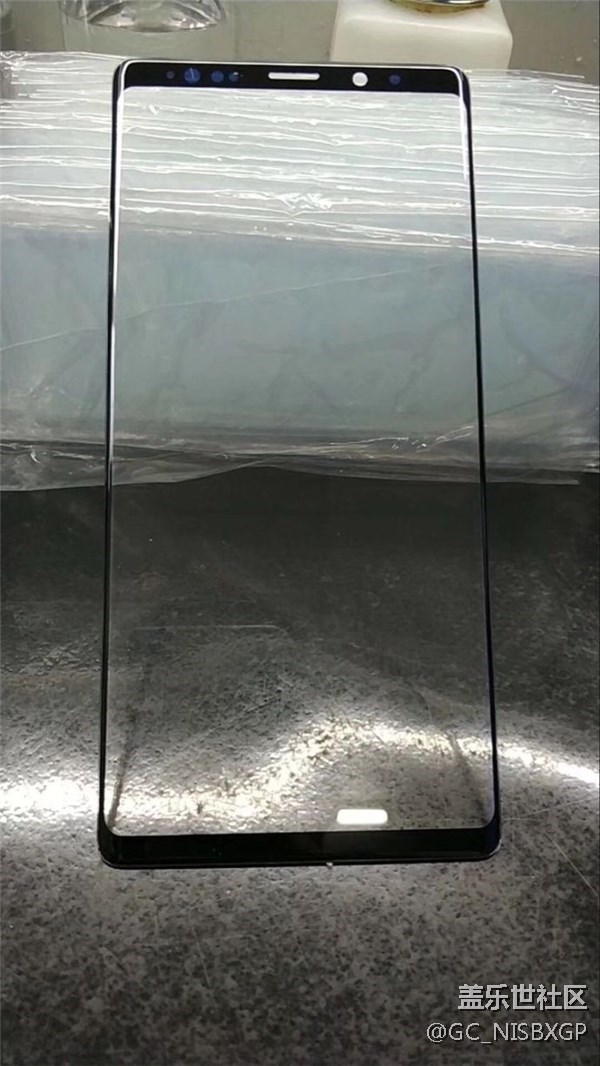 網(wǎng)曝三星Note9屏幕面板，有望8月9日發(fā)布新機(jī)
