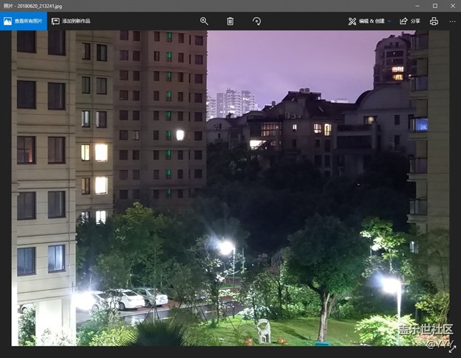 7.0和8.0的相機(jī)（續(xù)3）夜拍