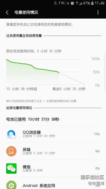 更新了8.0 耗電還可以吧
