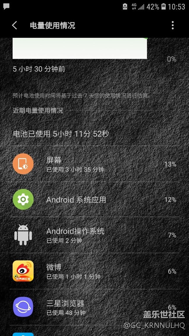 安心了，雙清了一下，屏幕耗電超過安卓系統(tǒng)耗電了，正常了