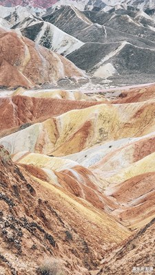 【最美中國瞬間】張掖丹霞，大山里的調(diào)色盤