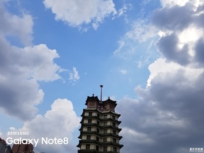 美麗的鄭州天空，美麗的鄭州二七塔