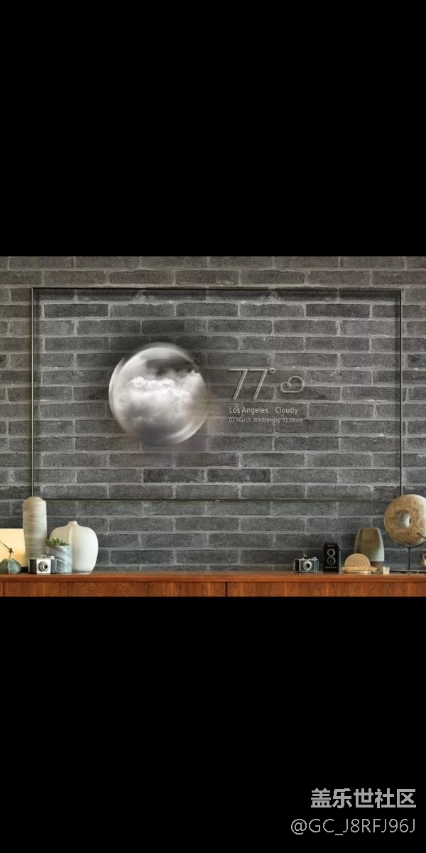 分享：三星再秀黑科技！“隱形”電視成家中一屏靚麗風(fēng)景！