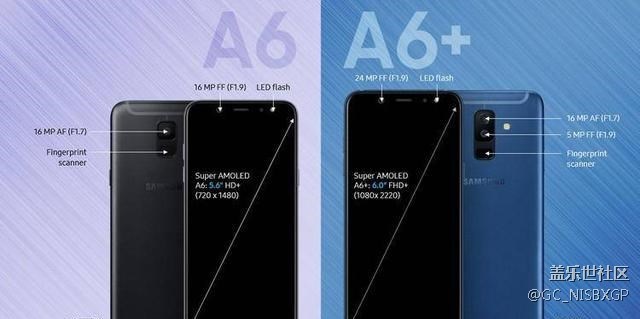 三星平價(jià)新機(jī)Galaxy A6/A6+即將登場(chǎng)或會(huì)加入可變光圈