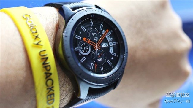 三星Galaxy Watch現(xiàn)場實拍圖賞：看上去就像是一塊真機械表