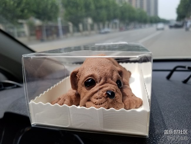 很可愛的狗狗蛋糕