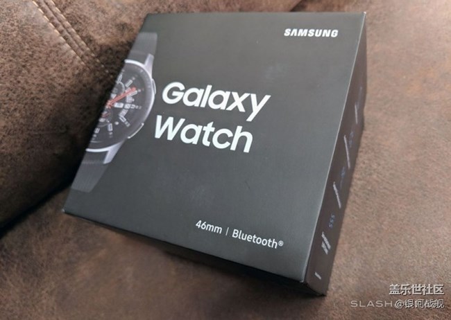 新款Galaxy Watch智能手表開箱