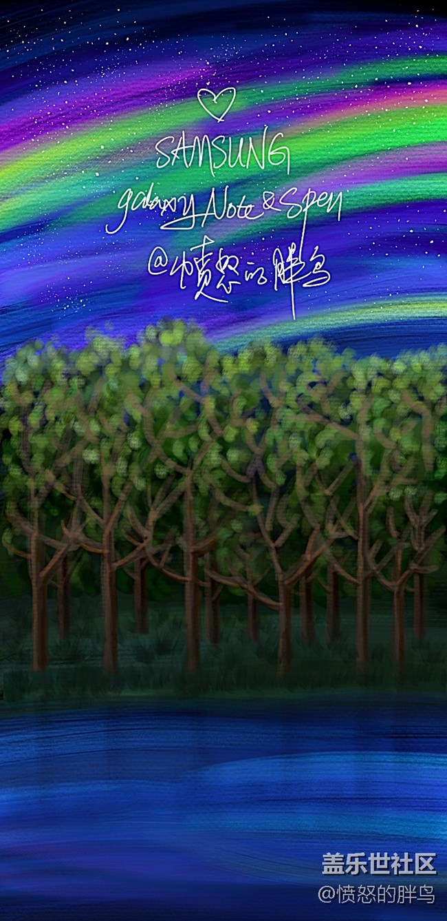 手繪又來了，有人說這不可能是S Pen畫的