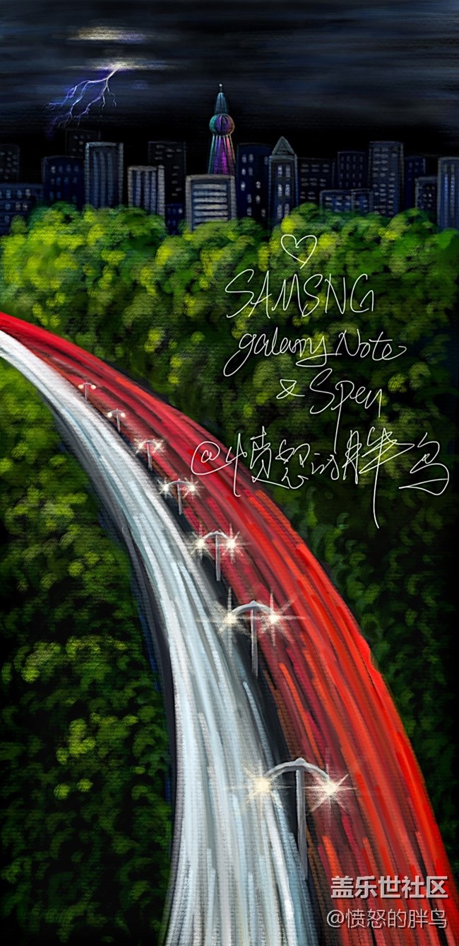 手繪又來了，有人說這不可能是S Pen畫的