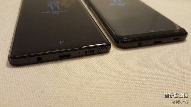 【測(cè)評(píng)】S9+ VS Note 9 外觀對(duì)比