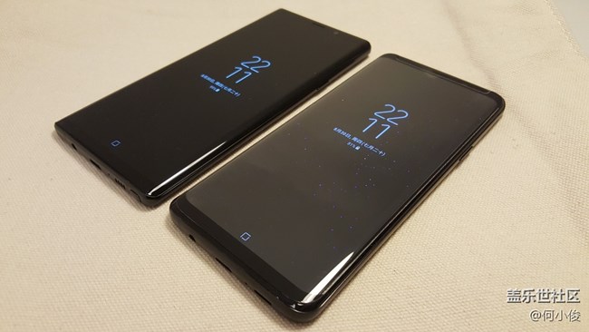 【測(cè)評(píng)】S9+ VS Note 9 外觀對(duì)比