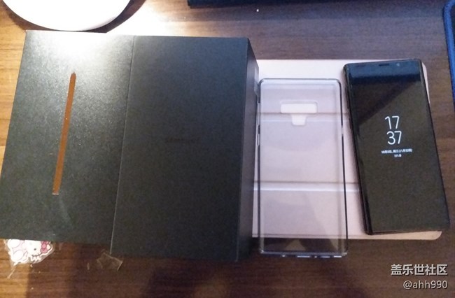 入手國行Note9玄鏡銅128G