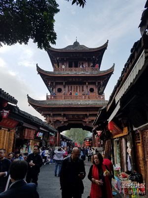 四川閬中古城游玩