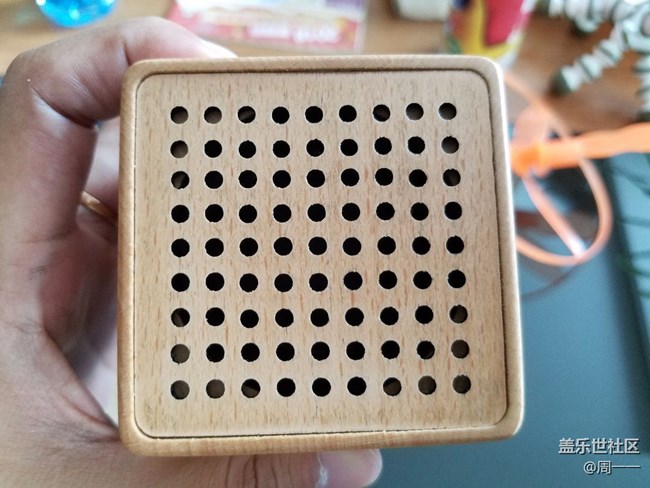 禮品小木箱音響到了。。