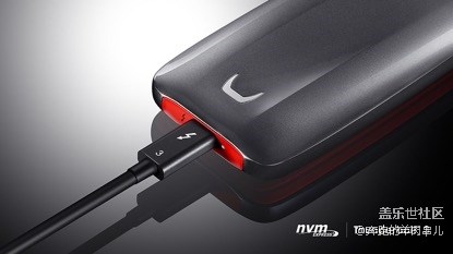 三星首款雷電3移動固態(tài)硬盤X5 震撼首銷