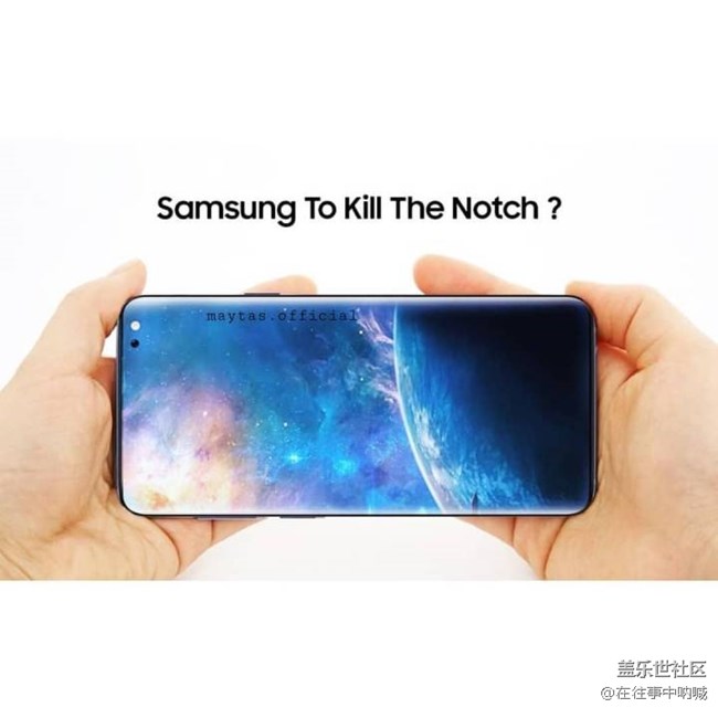三星A8s 屏幕攝像頭？
