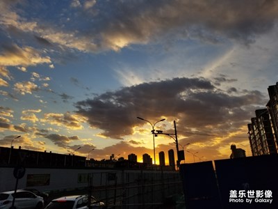 北京，通州，夕陽(yáng)