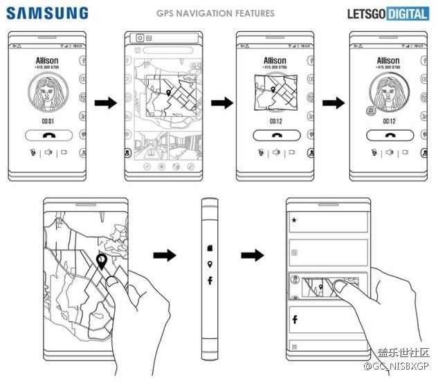全面屏已過時？三星新專利展示環(huán)繞式全機身屏幕