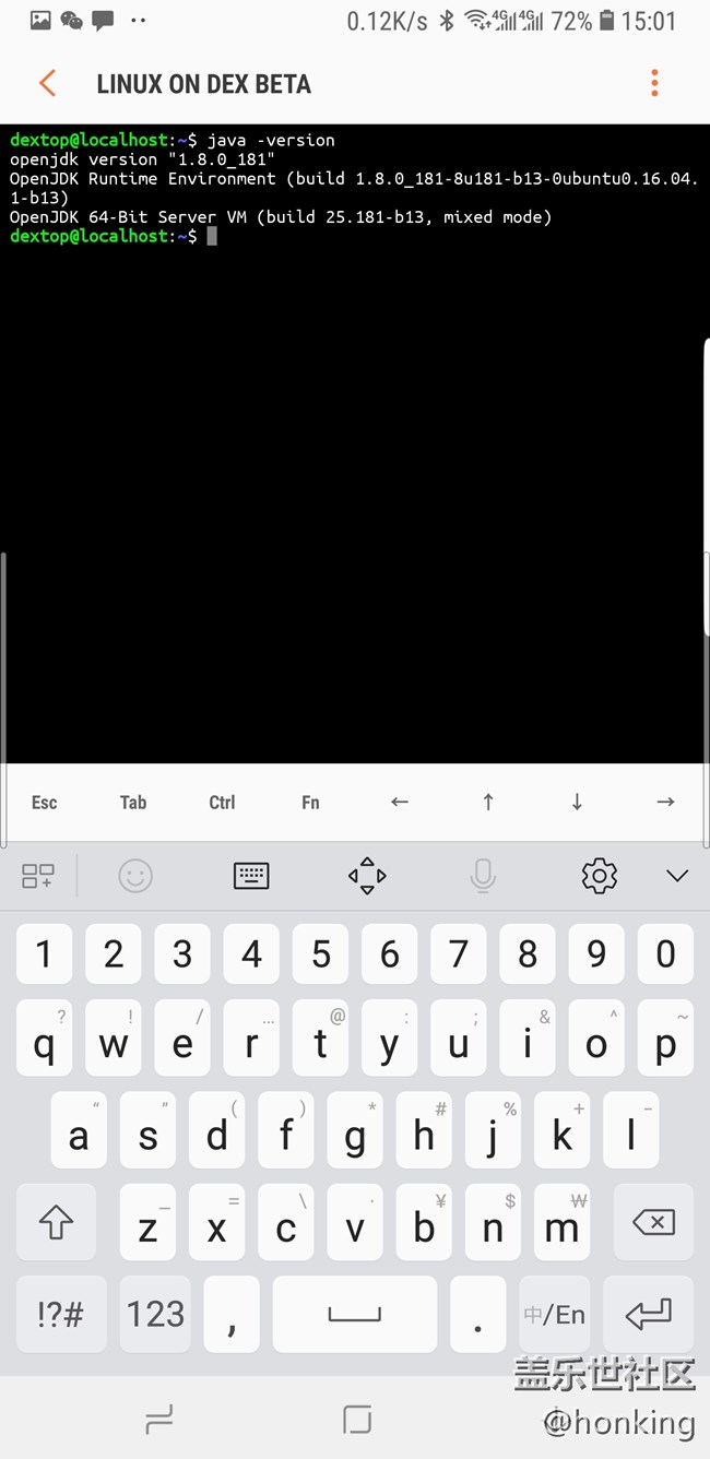 有dex的可以試試linux on dex
