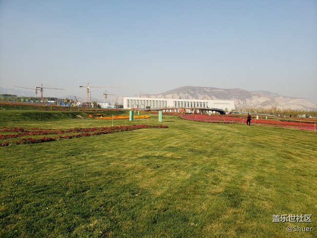 深秋初冬的公園