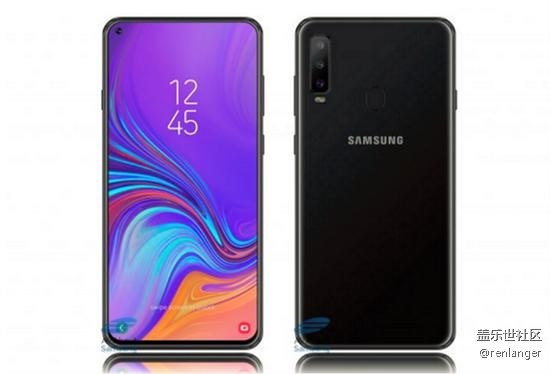 最快本月推出！三星A8S再曝光：也要上打孔屏