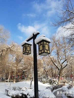 雪后晴天…
