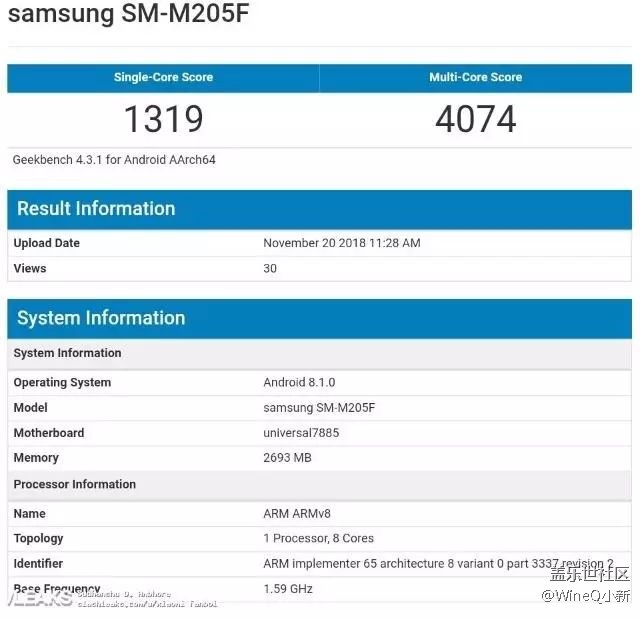 三星水滴屏新機(jī)M20渲染圖曝光 配備五千毫安超大電池