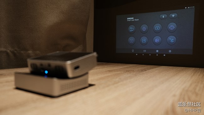 三星智能激光投影儀快速上手