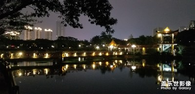 晚飯后散步龍?zhí)豆珗@隨拍